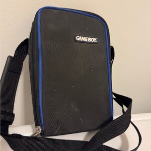 Nintendo‎ game boy Black and Blue Carry Case Bag